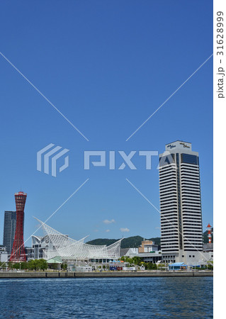 青空の下のメリケンパーク 31628999