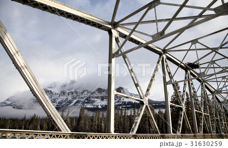 Castle Mountain Alberta in Winter Castle Mountain Alberta in Winter 31630259
