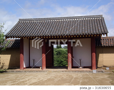 秋田城址(復元された出羽柵) 秋田城址(復元された出羽柵) 31630655