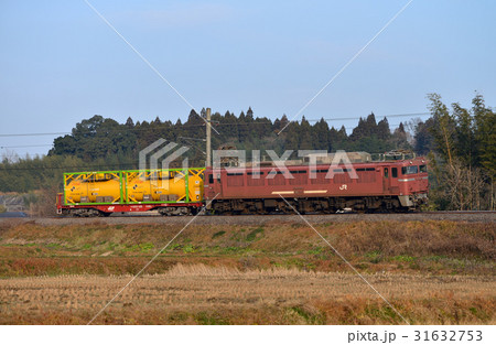EF81403エチレンコンテナ貨物列車 31632753