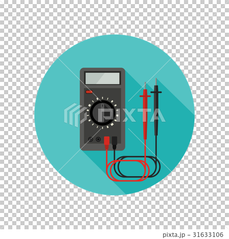 Multimeter flat icon Multimeter flat icon 31633106