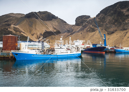 Port of Vestmannaeyjar island, Iceland Port of Vestmannaeyjar island, Iceland 31633700