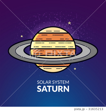 Planet Saturn vector illustration Planet Saturn vector illustration 31635213