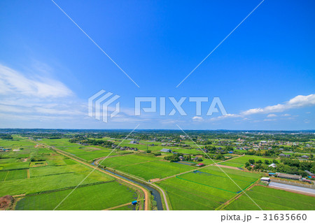 千葉県長生村の高根　宮成　本郷　一松周辺を空撮 31635660