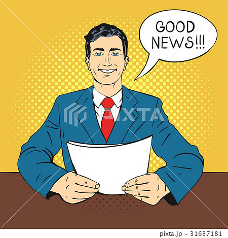 Illustration of anchorman Illustration of anchorman 31637181