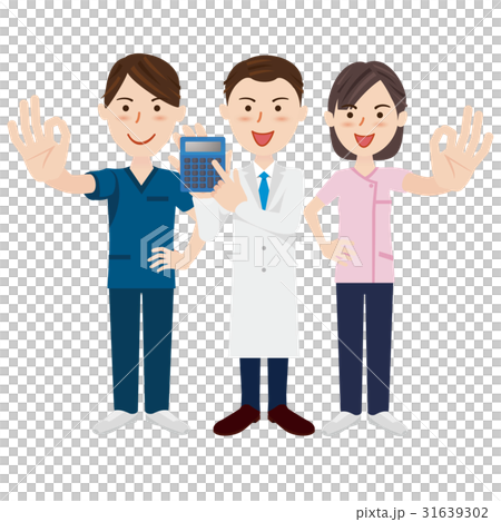 チーム医療のイラスト素材