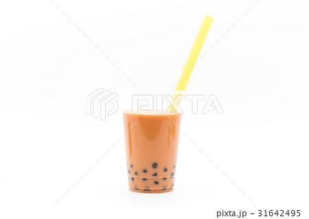 タピオカパール入りタピオカティー:Bubble Tea タピオカパール入りタピオカティー:Bubble Tea 31642495