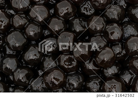 タピオカティー用タピオカパール（調理後）：Boba for Bubble Tea 31642502