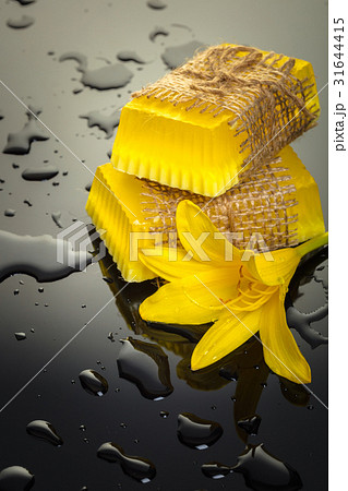 Handmade soap yellow 31644415