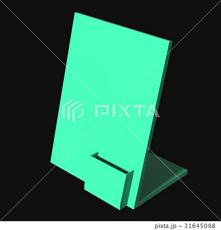 sales point stand 3d illustration 31645098