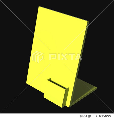 sales point stand 3d illustration 31645099