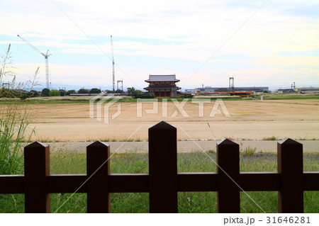 平城宮跡の孔雀門 31646281