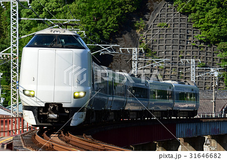 特急くろしお 287系 紀勢本線 紀伊田原-古座 古座川鉄橋 特急くろしお 287系 紀勢本線 紀伊田原-古座 古座川鉄橋 31646682