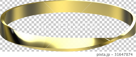 メビウスの輪【金】切り抜き メビウスの輪【金】切り抜き 31647874