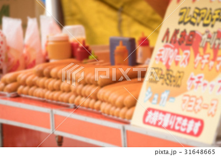 露店・お祭りイメージ（ボケ表現） 31648665