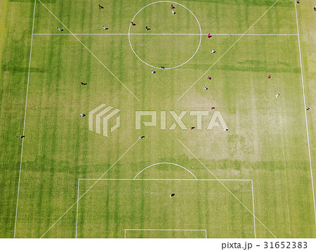 サッカーのフィールド サッカーのフィールド 31652383