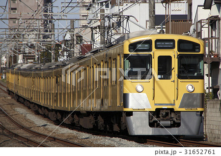 SS］西武新宿線2000系（準急-10両編成：西武新宿⇔本川越）の写真素材 