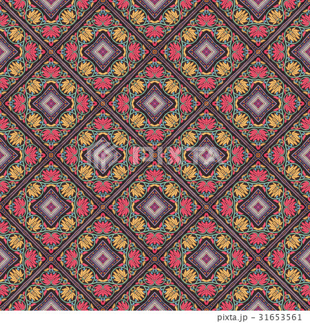 Abstract kaleidoscope or endless pattern. Abstract kaleidoscope or endless pattern. 31653561