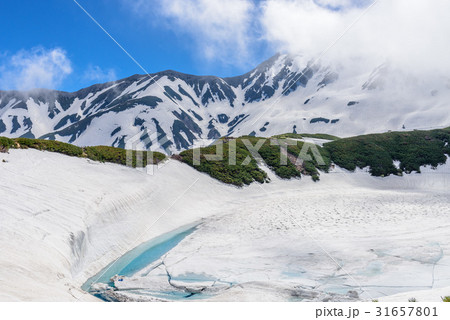 雪解けのミクリガ池 雪解けのミクリガ池 31657801