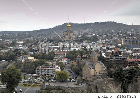 Panorama of the city center from the fortress Nari Panorama of the city center from the fortress Nari 31658828