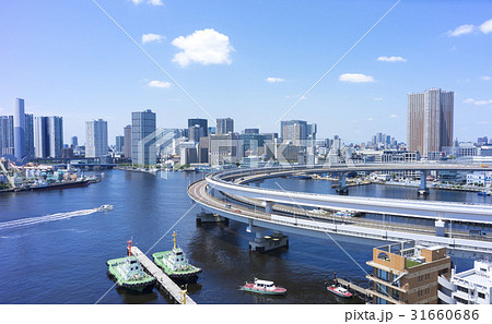 東京ベイエリア Tokyo Bay Areaの写真素材