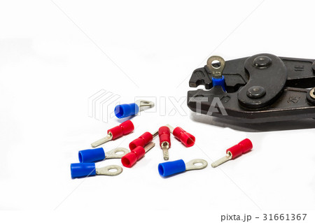 Terminal lug and hand climping tool. 31661367