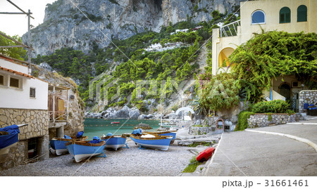 Panorama of Marina Piccola on Capri Island, Italy 31661461