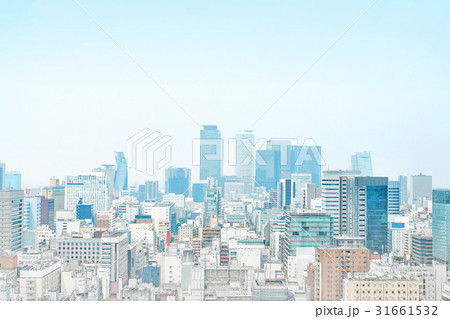 skyscrapers in Nagoya mix sketch illustration 31661532