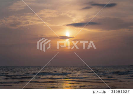 九州・福岡・海・美しく切ない夕景 31661627