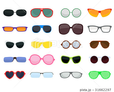 Fashion set sunglasses accessory sun spectacles 31662297