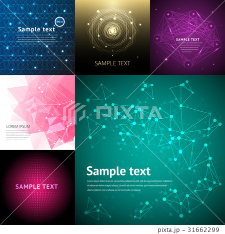Abstract background graphic digital line colorful 31662299