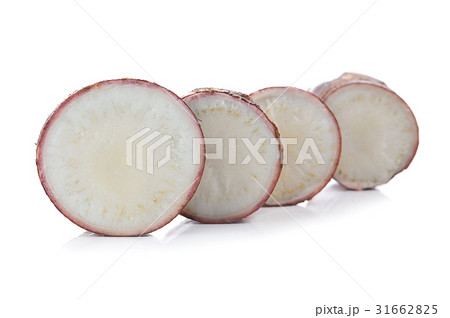 Cassava isolated on a white background 31662825