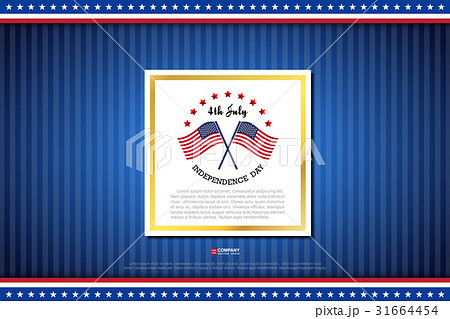 Independence day design element 31664454