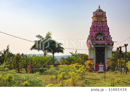Ancient small Hindu temple in Goa, India 31665439