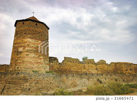 Walls and windows of Fortress Akkerman in Ukraine 31665471