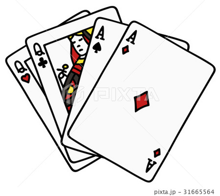 Poker two pair - Stock Illustration [31665564] - PIXTA