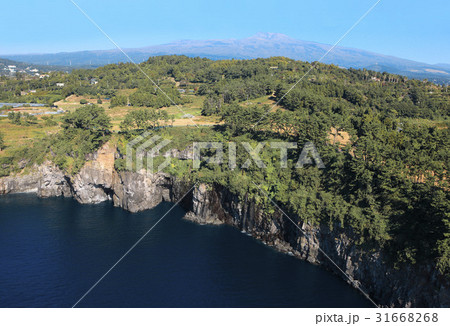 海 西帰浦市 崖 31668268