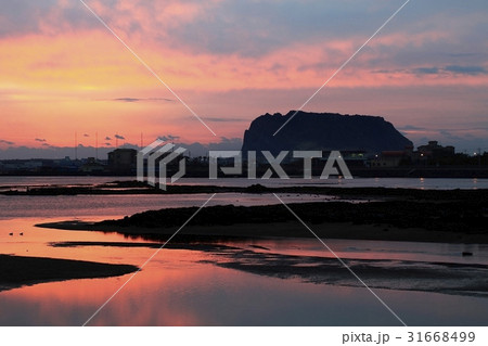 城山日出峰 世界文化遺産 日の出 31668499