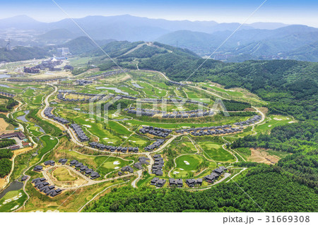 ゴルフ場 アルペンシア 平昌郡 31669308