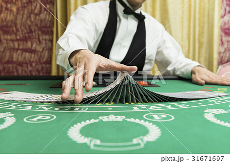 カジノの写真素材