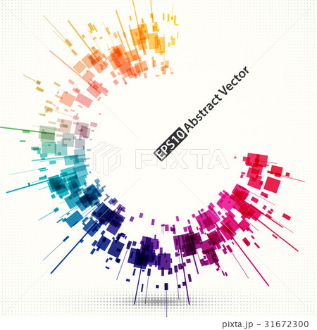 Multicolor vector abstract element 31672300