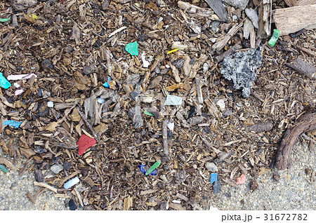 どんどん増えるマイクロプラスチック 31672782