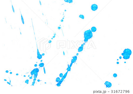 Abstract blue ink splash 31672796