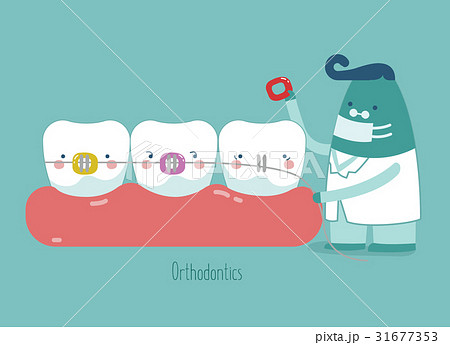 Dentist make braces, tooth concept of dental  31677353