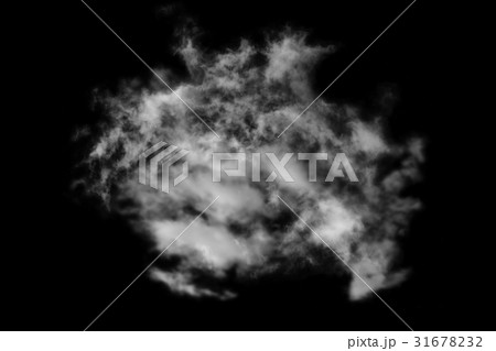 Textured cloud,isolated on black background Textured cloud,isolated on black background 31678232