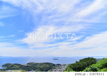 【愛知県】三ヶ根山スカイライン展望台からの眺望 31678311