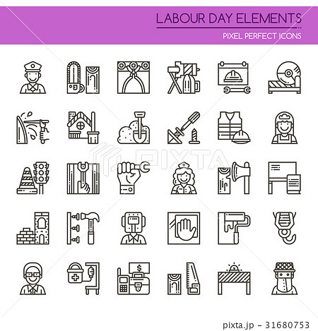 Labour day Elements  31680753