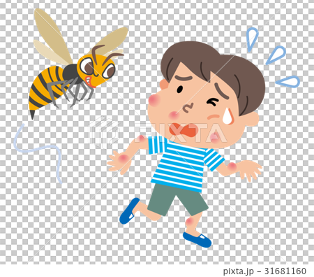 Wasp boy illustration 31681160