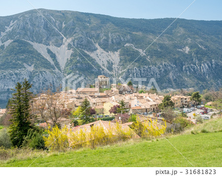 Greolieres village in France 31681823