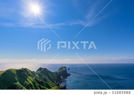 積丹半島 神威岬 積丹半島 神威岬 31683988